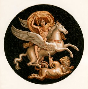 Bellerofonte uccide la Chimera da P. Sellier