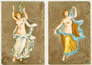 Ragazze danzanti da un dipinto pompeiano