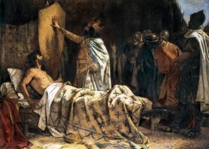 Morte del conte Goffredo il Villoso (840-897), fine XIX - inizio XX secolo da Pablo Antonio Béjar Novella