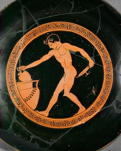 Giovane atleta che prende l