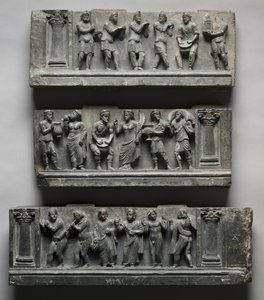 Rilievo bacchico, Pakistan, Gandhara, area di Buner, primo periodo Kushan (AD 1-320) da Pakistani School
