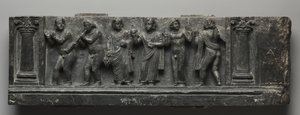 Rilievo bacchico, Pakistan, Gandhara, area di Buner, primo periodo Kushan (1-320 d.C.)