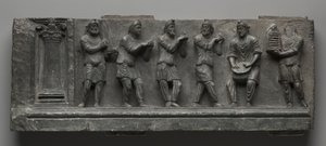 Rilievo bacchico, Pakistan, Gandhara, area di Buner, primo periodo Kushan (1-320 d.C.)