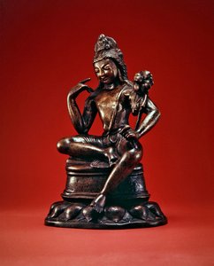 Padmapani Lokeshvara seduto in meditazione, prima metà del VII secolo (vedi anche 394853) da Pakistani School