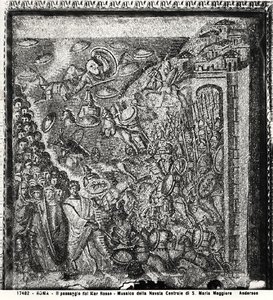 Il Passaggio del Mar Rosso, dalla navata centrale (mosaico) da Paleo Christian