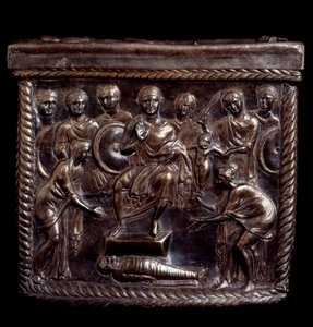 Arte paleocristiana: reliquiario d