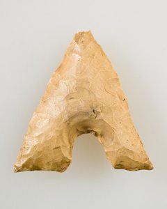 Punta di freccia, c.90.000-5.000 a.C. (selce) da Paleolithic Paleolithic