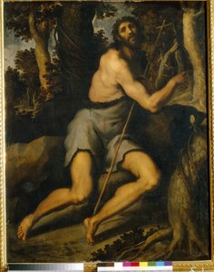 San Giovanni Battista nel deserto da Palma Il  Giovane
