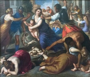 La strage degli innocenti da Palma Il Giovane (1548 1628)