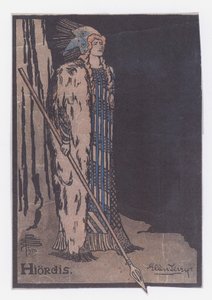 Ellen Terry come Hiordis in Ibsen