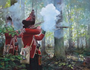 77° Highlanders, 2017 (olio su tela) da Pamela Patrick White