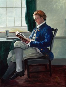 Jefferson alla City Tavern, 2007 (olio su tela)