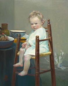 Birichino, 2008 (olio su tela) da Pamela Patrick White