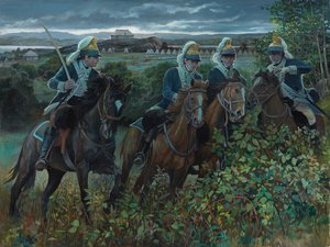 Il cavallo di Sheldon, 2021 (olio su tela)