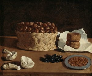 Natura morta in cucina, c. 1640 da Paolo Antonio Barbieri