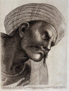 AVERROES. 1757-1760 (incisione) da Paolo Fidanza