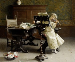 Il violinista da Paolo Giovanni Bedini