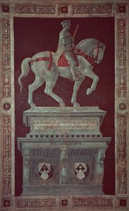 Monumento equestre di Sir John Hawkwood (1320-94), 1436 da Paolo Uccello
