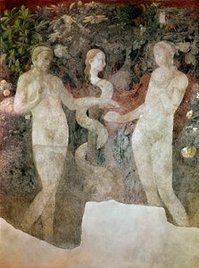 Genesi, creazione di Eva e il peccato originale da Paolo Uccello