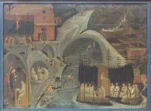 Scene di vita monastica (Tebaide) da Paolo Uccello