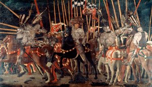 La battaglia di San Romano da Paolo Uccello