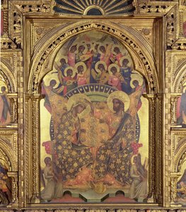 Incoronazione della Vergine (dettaglio del polittico) da Paolo Veneziano