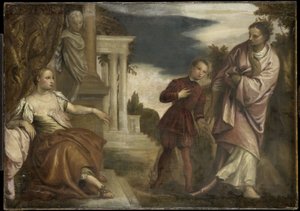 La scelta tra virtù e passione da Paolo Veronese (follower of)