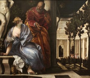 Betsabea al bagno, ca. 1575