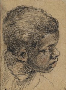 Testa di un ragazzo nero, XVI secolo