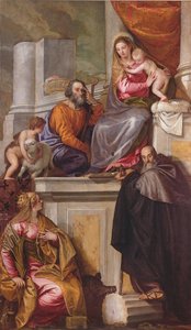 La Sacra Famiglia con San Giovanni Battista, Sant