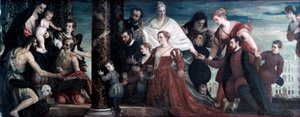 La Madonna e la famiglia Cuccina da Paolo Veronese