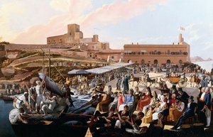 La mattanza dei tonni a Capo Passero alla presenza della Famiglia Reale da Paolo de Albertis