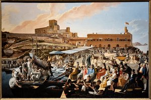 La mattanza del tonno a Solanto alla presenza della famiglia reale