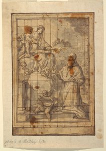 Vergine e bambino in gloria da Paolo de Mattheis