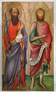 San Paolo e San Giovanni Battista da Paolo di Giovanni Fei
