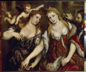 Flora, Venere, Marte e Cupido da Paris Bordone
