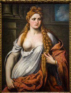 Ritratto di giovane donna da Paris Bordone
