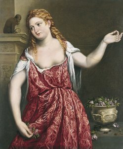 Ritratto di una giovane donna da Paris Bordone