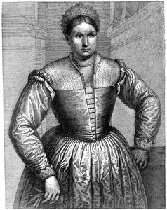 La nutrice della famiglia Medici da Paris Bordone