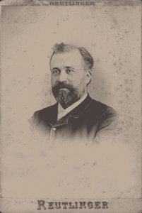 Ritratto del compositore Henri Maréchal 1842-1924, 1893 da Paris . Photo studio Reutlinger