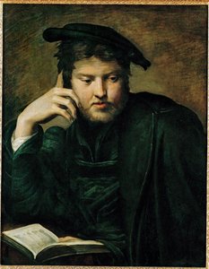 Uomo con libro, primo lavoro ...