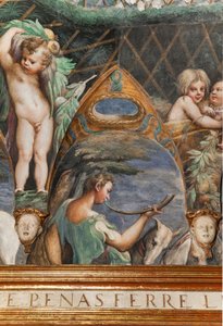 Stanza di Diana e Atteone (dettaglio) da Parmigianino