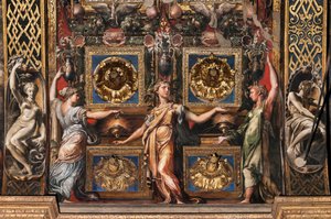 Le tre vergini sagge e le tre vergini stolte (dettaglio) da Parmigianino