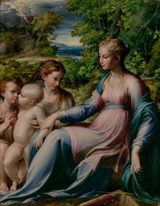 Vergine e Bambino con San Giovanni Battista e Maria Maddalena da Parmigianino