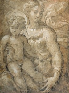 Vergine con il Bambino in grembo da Parmigianino 
