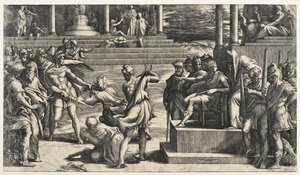 Martirio di San Pietro e San Paolo da Parmigianino