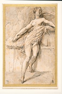 Figura femminile reclinata