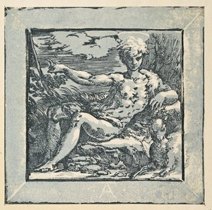San Giovanni Battista nel deserto da Parmigianino