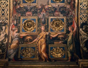 Tre vergini sagge (dettaglio) da Parmigianino