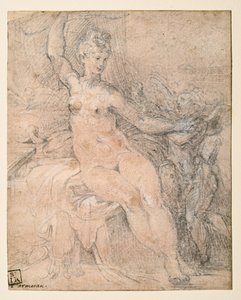 Venere disarma Cupido da Parmigianino